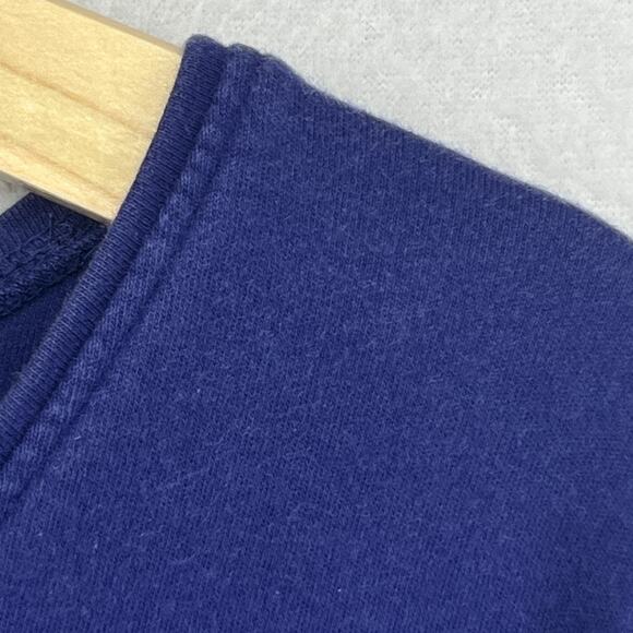 EILEEN FISHER Top 2X Plus Cotton Interlock Jersey Scoop Neck 3/4 Sleeve Blue - Picture 9 of 13